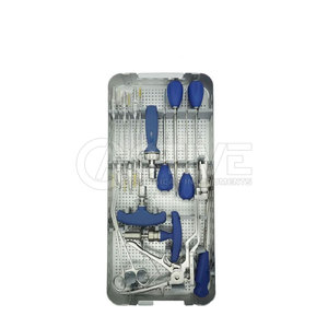 Juego de cirugía de columna profesional con portaagujas y herramientas quirúrgicas de alta precisión Juego completo de cirugía de columna - Product Image 1