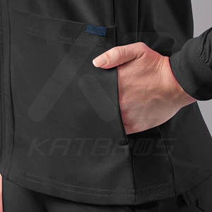 Nouvelle arrivée veste de gommage à séchage rapide au design unique uniformes hospitaliers de grande taille vente en gros de veste de gommage - Product Image 6