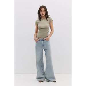 Camiseta de Manga Corta Hecha de Tela de Pana - Product Image 2