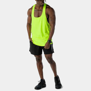 Personnalisé Musculation Athlétique Stringer Muscle Workout Gym Hommes Stringer Gym porter blanc gym hommes Stringer - Product Image 4