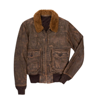 Veste bomber en peau de mouton de qualité supérieure, fabrication sur mesure OEM, col rond, imperméable et coupe-vent, veste d'hiver pour homme