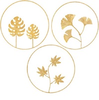 Art mural en forme de fleur bleue pour la maison, le bureau, le salon, la chambre à coucher, décoration intérieure et extérieure