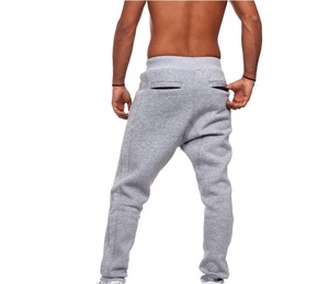 Pantalon évasé surdimensionné en coton éponge français personnalisé Y2K pantalon de survêtement baggy à jambes larges droites pour hommes pantalon de survêtement empilé décontracté - Product Image 2