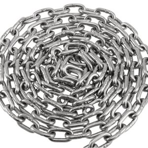 Stainless Steel Welded Transmission <b>Chain</b> AISI 304/316 Polished 6MM Diameter LEEMETAL Brand 100meter MOQ - Product Image 2
