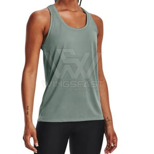 เสื้อกล้ามระบายอากาศได้ดีสำหรับผู้หญิงเสื้อกล้ามใส่ไปยิมฟิตเนสมีสไตล์ - Product Image 3