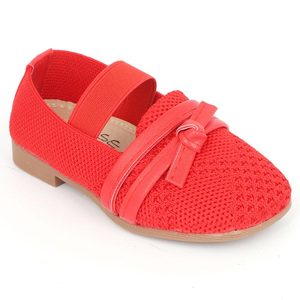 Girls Fancy <b>Pumps</b> (A2269) - <b>Red</b> - Product Image 1