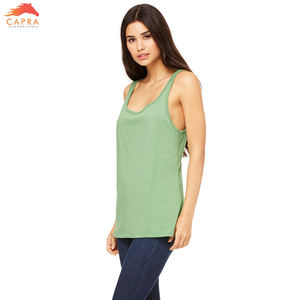 Fitness Wear Alta calidad Secado rápido Último diseño Peso ligero Mejor diseño Cómodo Camiseta sin mangas para mujer - Product Image 2