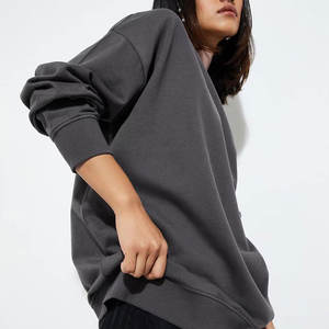 Venta caliente Sudadera de invierno para mujer Impreso Pieza fresca de punto Nuevo diseño con logotipo frontal Precio al por mayor - Product Image 3