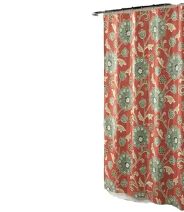 valance shower curtain