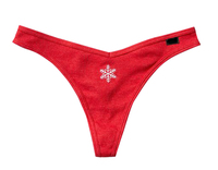 Nouvelle Génération de Culottes G-STRING pour Femmes, Taille Mi-Haute, Design Tricoté à Rivets Jetables, Respirantes, Imprimées en Sérigraphie, Style Gothique