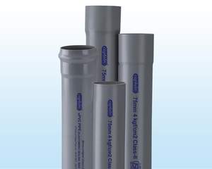 ท่อแรงดัน upvc สำหรับงานบำบัดน้ำเสียทนการกัดกร่อนน้ำหนักเบาติดตั้งง่ายเหมาะสำหรับตลาดส่งออก - Product Image 1