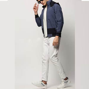 Blouson aviateur pour homme OEM personnalisable Blouson décontracté pour l'hiver Nouvelle saison Veste en toile - Product Image 5