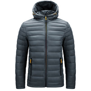 Vêtements d'hiver de qualité supérieure, nouvelle mode, vente en gros, veste chaude pour hommes, manteau rembourré, veste matelassée à capuche, OEM personnalisé - Product Image 6