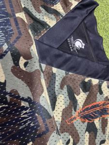 เสื้อเจอร์ซีย์ปักลายฟุตบอลแห้งเร็วผ้าแห้งเร็วระบายอากาศได้ดีจากอเมริกันฟุตบอล Mahomes ใส่ได้พอดีตัว - Product Image 4