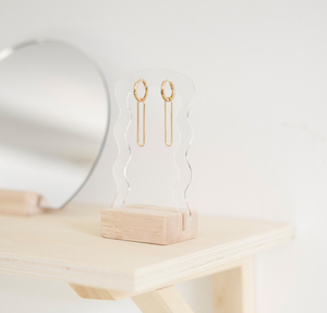 ที่ตั้งโชว์ต่างหูอะคริลิคหรูหรา2025ราคาไม่แพงสำหรับองค์กรที่ทันสมัยและจัดแสดงในร้านค้าปลีกและที่บ้าน - Product Image 2