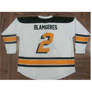 Camisetas de hockey sobre hielo con cuello en V de la mejor calidad para hombres Ropa de entrenamiento de equipo deportivo duradera - Product Image 2