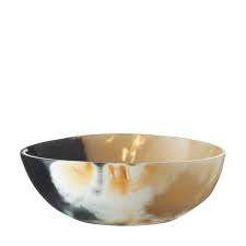 Bol à salade moderne en corne de buffle véritable, écologique, décoration de table naturelle, fabrication artisanale exquise, décoration d'intérieur, prix bas - Product Image 3