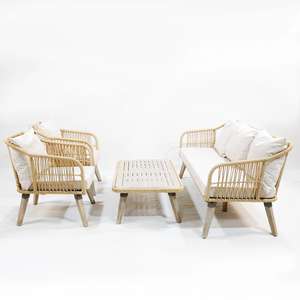 CH-factory <b>Outdoor</b> <b>Wicker</b> Patio <b>Chair</b>, Durable and Stylish for Any Garden or Patio Setting - Product Image 1