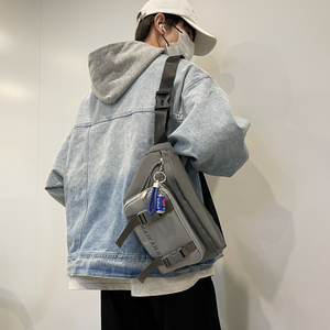 Riñonera de nailon 2024, venta al por mayor, bolso de cintura deportivo para parejas a la moda, bolso cruzado para el pecho para hombres y mujeres - Product Image 5