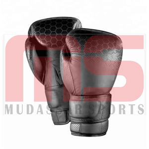 Etiqueta privada 100% cuero OEM guantes de boxeo logotipo personalizado entrenamiento profesional Muay Thai MMA 12oz 14oz 16oz guantes al por mayor - Product Image 2