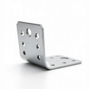 Support d'angle robuste VORMANN 90 x 90 x 65 mm, épaisseur 2,5 mm, pour étagères utilitaires, lot de 50 - Product Image 3