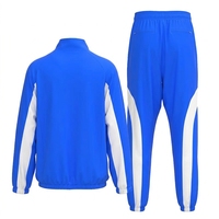 Conjunto Deportivo de 2 Piezas para Hombre, Corte Regular, Personalizado BSCI, Chaqueta Cortavientos de Tela de Poliéster Transpirable