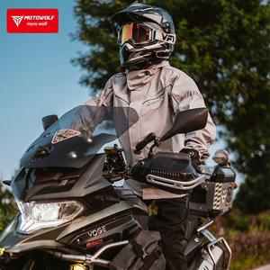 Modo Wolf Set Impermeabile Completo per Motociclisti Adulti, Giacca e Pantaloni Antipioggia Estivi - Product Image 2