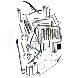 ชุดเครื่องมือผ่าตัดเปิดกะโหลกศีรษะพื้นฐาน98ชิ้นเครื่องมือผ่าตัดระบบประสาทสแตนเลสสตีลเครื่องมือผ่าตัดกระดูกสันหลังระบบประสาท - Product Image 6