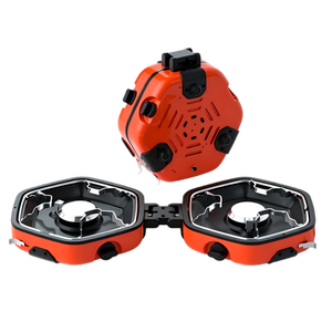 Outdoor Propane Burner Cookware mobile <b>kitchen</b> cassette stove dual control two burners - Product Image 1