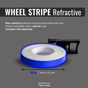 Blu 7mm striscia riflettente ruota con applicatore strumento di riparazione pneumatici - Product Image 2