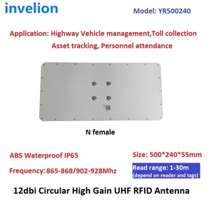 Antenna UHF a Polarizzazione Circolare 12dBi per Lunga Distanza, Ideale per Rilevamento Presenze Personali / Inventario Magazzino / <span class=keywords><strong>Cronometraggio</strong></span> Ciclistico - Product Image 3