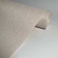Papel Tapiz Vinílico de PVC Ignífugo de Lujo Perlado Ming Sing, 0.53m*10m/rollo, para Uso Doméstico y de Entretenimiento, Diseño Gráfico