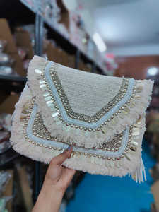 Sac fourre-tout vintage Banjara sac à main brodé à la main sac à provisions bohème vente chaude au Qatar à bas prix par LUXURY CRAFTS - Product Image 4