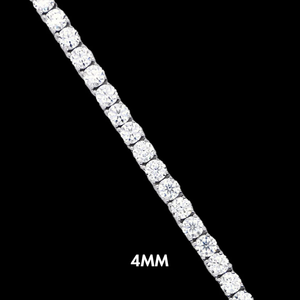 Personnalisez votre chaîne à maillons cubain en or rose 14k avec de la moissanite VVS fougueuse et une chaîne hip hop au design tendance - Product Image 2