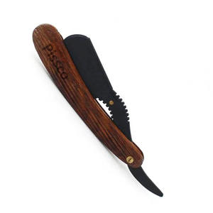 Rasoir droit pour hommes, rasoir de salon, rasoir de barbier avec votre propre marque - Product Image 2