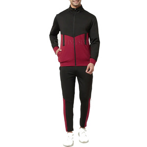 High Quality Private Label Best Design Zipper <b>Tracksuits</b> Custom Logo Latest Style Zipper <b>Tracksuit</b> - Product Image 1
