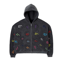 Survêtement d'Hiver Personnalisé pour Hommes, Grande Taille, Écologique, Respirant, Séchage Rapide, Imprimé Uni, Lourd, 100% Coton, Style Streetwear