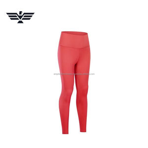 Meilleurs ensembles de vêtements de sport pour femmes de haute qualité, pantalons de yoga à taille haute élastique, en spandex/nylon, extensibles, respirants, pour le sport - Product Image 5