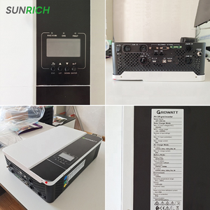 Inversor Solar Híbrido Growatt Monofásico de 220v 230v 5kw <span class=keywords><strong>Spf</strong></span> <span class=keywords><strong>5000</strong></span> <span class=keywords><strong>Es</strong></span> para Sistemas Aislados, Entrega Rápida - Product Image 2