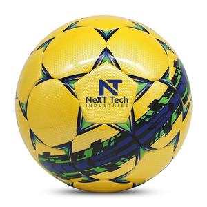 Next Tech Nouveau style Technologie hybride de football Ballon de match professionnel Matériau de texture en TPU Conception personnalisée et logo personnalisé - Product Image 1