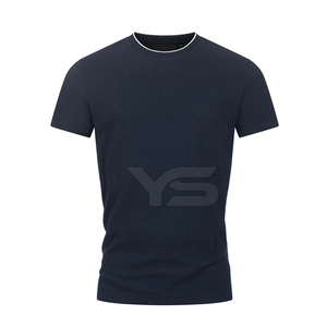 T-shirt respirant décontracté pour hommes 100% coton avec option multicolore - Product Image 1