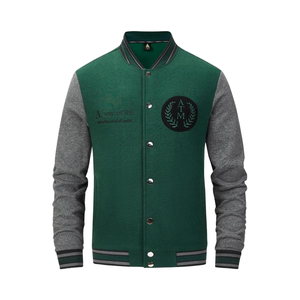 แจ็กเก็ตซาฟารีกันน้ำมีซิปปักคอตั้งสำหรับผู้ชายวินเทจมาตรฐานอบอุ่นสำหรับฤดูใบไม้ร่วง - Product Image 1