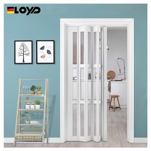 Eloyd Upvc Balcon Porte coulissante française pour Upvc Porte <span class=keywords><strong>en</strong></span> aluminium Fenêtre Salle de bain Porte pliante Surface finie pour cuisine Maisons - Product Image 1