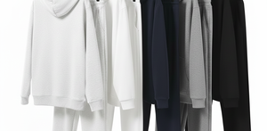 ชุดฮู้ดดี้แทรคสูทผู้ชาย ระบายอากาศได้ดี สำหรับฤดูใบไม้ร่วง สั่งทำได้ ไซส์พลัส สไตล์สปอร์ต มีฮู้ด น้ำหนักปานกลาง มีกระเป๋าซ่อน ผลิตจากโพลีเอสเตอร์/คอตตอน กางเกงจ็อกเกอร์ - Product Image 6