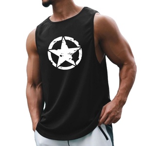 Ropa de hombre para gimnasio, ropa deportiva de secado rápido, camiseta para hombre, camisetas sin mangas de verano para Fitness, camiseta sin mangas de baloncesto de malla para hombre, chaleco - Product Image 1