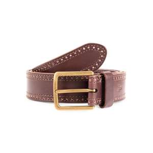 Ceinture décontractée pour homme en cuir de vache véritable à 100%, boucle vintage en forme de crâne, impression de logo personnalisée - Product Image 5