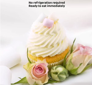 Bubuk Krim Kocok <span class=keywords><strong>Vegan</strong></span> Nabati untuk Kue, Bubble Tea, dan Makanan Panggang, Rasa Manis, MOQ Rendah dari Produsen - Product Image 4