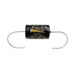 Condensateurs électrolytiques en aluminium haute tension-Fils axiaux 16uf 600v pour radios, téléviseurs, amplis de guitare et équipements audio vintage - Product Image 3
