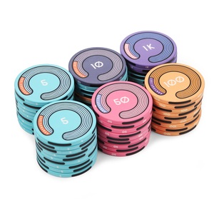 Jetons de poker EPT professionnels personnalisables 10g 40MM et plateau entièrement personnalisables avec design, couleur et logo - Product Image 1