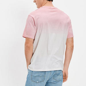 Camisetas Casuales de Verano para Hombre con Estampado Tie Dye OEM, Impresión Personalizada, Transpirables, 100% Algodón, Manga Corta, Corte Holgado, Logotipo de Marca Privada - Product Image 4